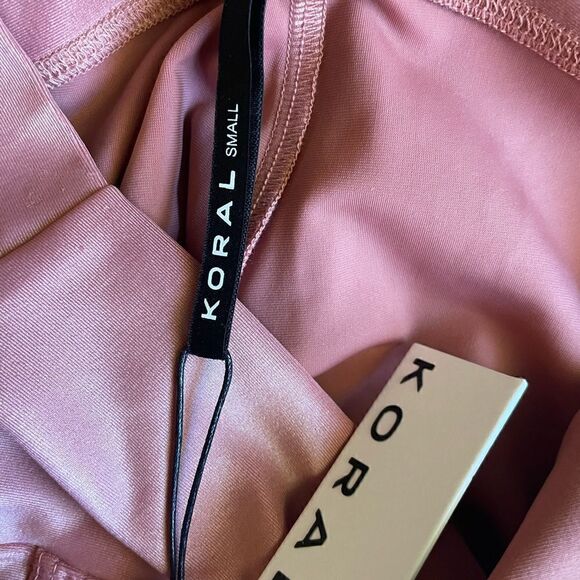 Tempo Infinity High Rise Legging - Dusty Rose Size Small - Picture 9 of 12